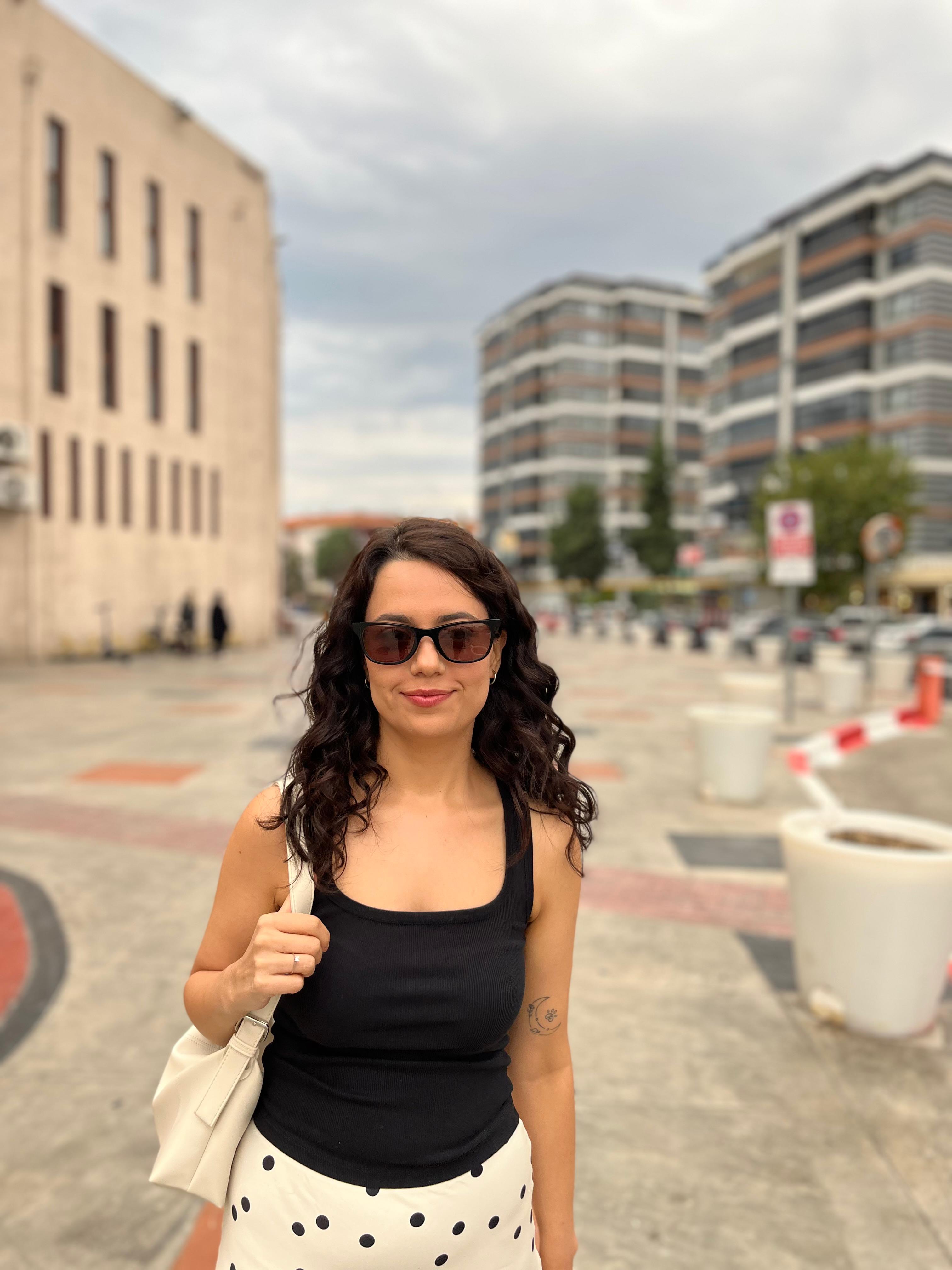 Alina Siyah Güneş Gözlüğü