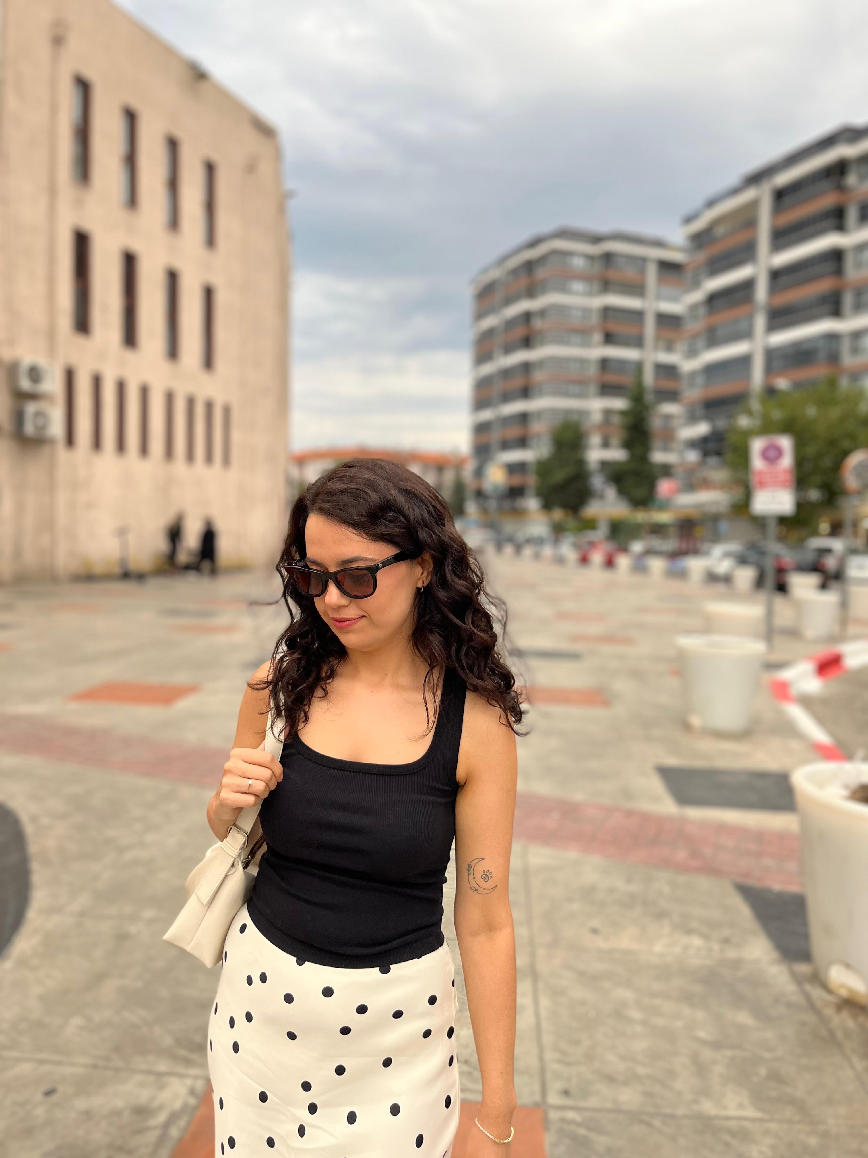 Alina Siyah Güneş Gözlüğü